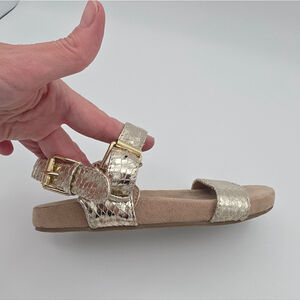 Michael Kors Gold Kids Sandals Sz 10